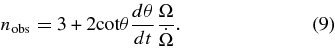 Equation (9)