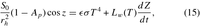 Equation (15)