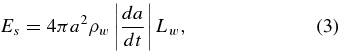 Equation (3)