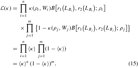 Equation (15)
