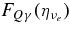 $F_{Q\gamma } (\eta _{\nu _e})$