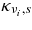 $\kappa _{\nu _i, s}$