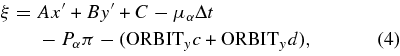Equation (4)