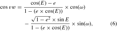 Equation (6)