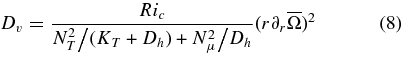 Equation (8)