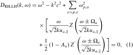 Equation (1)
