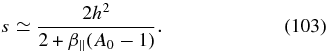 Equation (103)