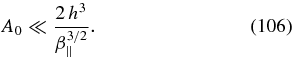 Equation (106)