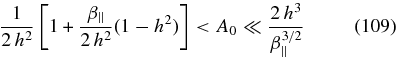 Equation (109)