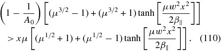 Equation (110)