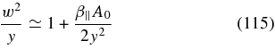 Equation (115)