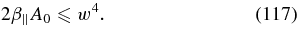 Equation (117)
