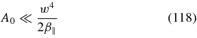 Equation (118)