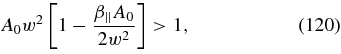 Equation (120)