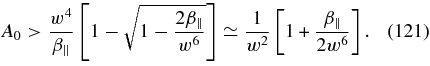 Equation (121)