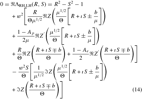 Equation (14)