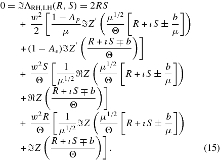Equation (15)