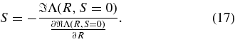 Equation (17)