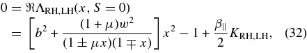 Equation (32)