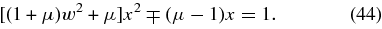 Equation (44)