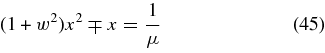 Equation (45)
