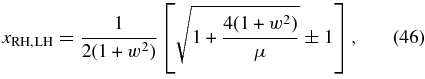Equation (46)