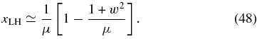 Equation (48)