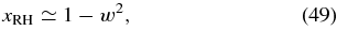 Equation (49)