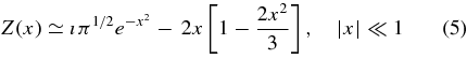 Equation (5)