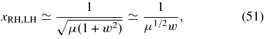 Equation (51)