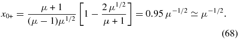 Equation (68)