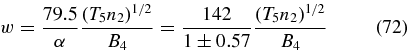 Equation (72)