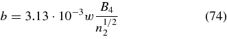 Equation (74)
