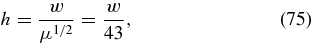 Equation (75)