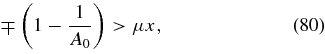 Equation (80)