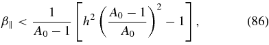 Equation (86)