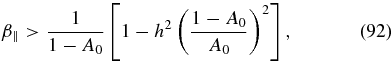 Equation (92)