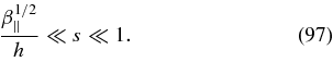 Equation (97)