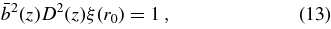 Equation (13)