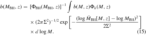 Equation (15)