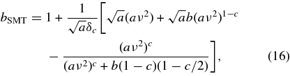 Equation (16)