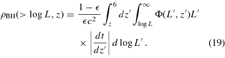 Equation (19)