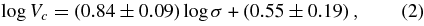 Equation (2)