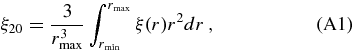 Equation (A1)
