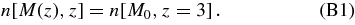 Equation (B1)