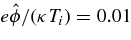 $e\hat{\phi }/(\kappa T_i)=0.01$