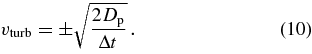 Equation (10)