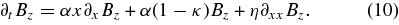 Equation (10)