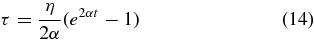 Equation (14)