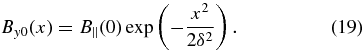 Equation (19)
